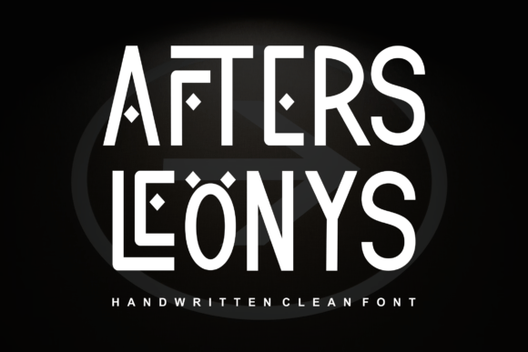 Aftersleonys: The Bold Typeface for Modern Editorial Design