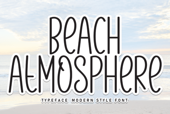 Beach Atmosphere: A Handwritten Typeface for Modern Web Design