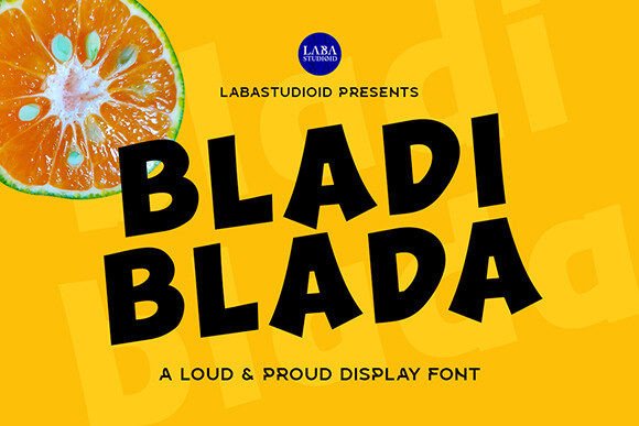 Bladiblada: The Modern Sans Serif Typeface for Digital Experiences