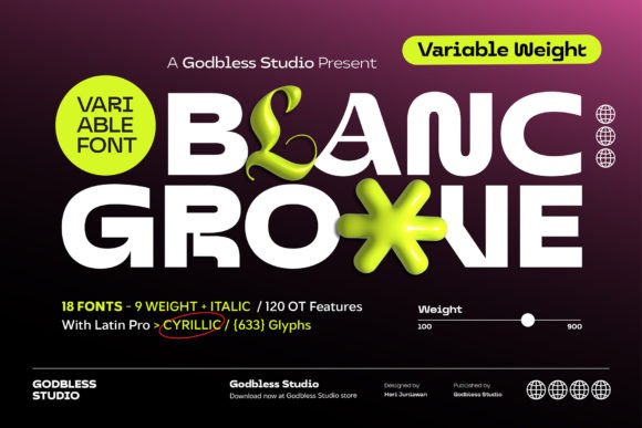 Blanc Groove: The Futuristic Sans Serif for Modern Web Design