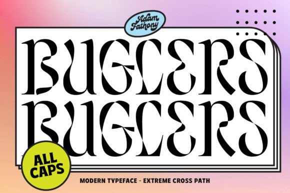 Buglers: The Avant-Garde Serif Font for Bold Campaigns
