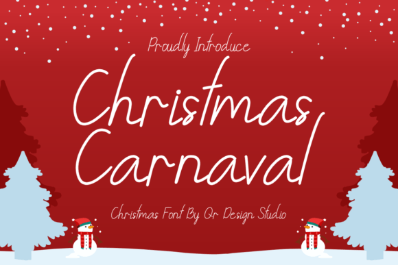 Christmas Carnaval: The Handwritten Typeface That Transforms Your Brand
