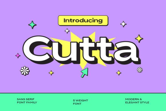Cutta: The Modern Sans Serif Typeface That Elevates Your Campaign