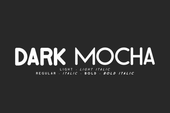 Dark Mocha: The Casual Sans Serif Typeface for Scroll-Stopping Campaigns