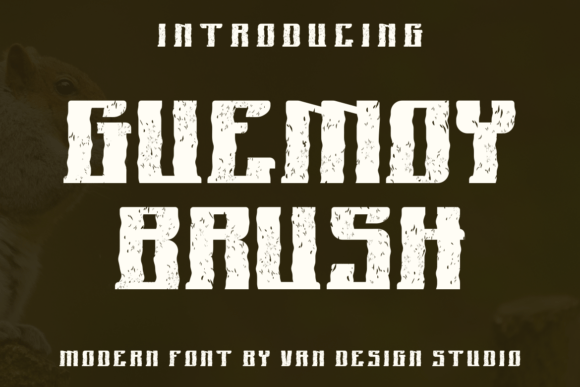 Guemoy Brush: The Premium Font for Polished Brand Identity