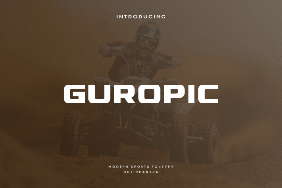 Guropic: The Modern Sans Serif Typeface for Scroll-Stopping Campaigns