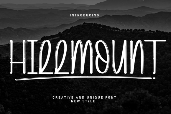 Hillmount: The Handwritten Font That Elevates Digital Brand Identity