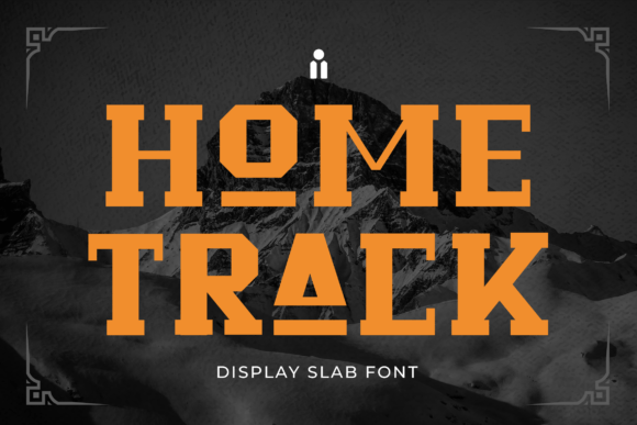 Home Track: The Bold Serif Font for Campaigns That Demand Attention