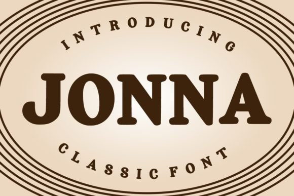 Jonna Typeface: A Vintage Sans Serif for Modern Web Design