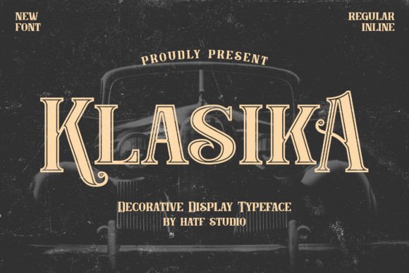 Klasika: The Bold Blackletter Typeface for Modern Web Design