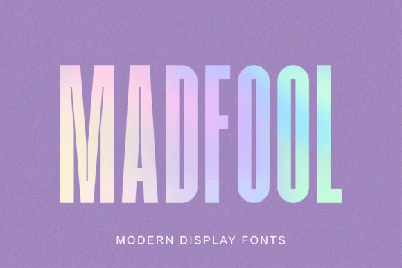 Madfool: The Attitude-Driven Typeface for High-Impact Campaigns