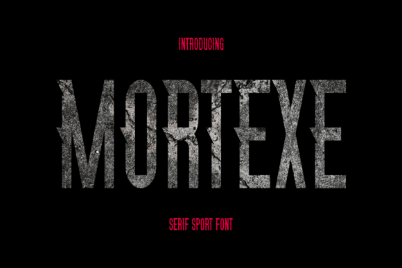 Mortexe: The Bold Serif Font That Elevates Small Business Branding