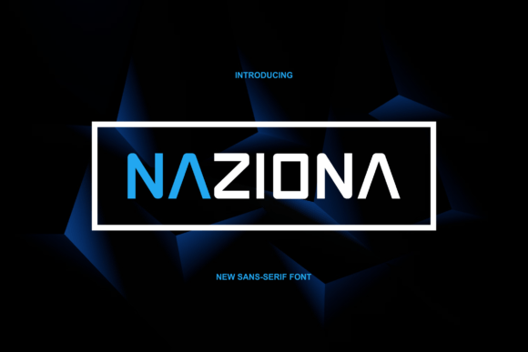 Naziona: The Futuristic Sans Serif Typeface for Modern Editorial Design