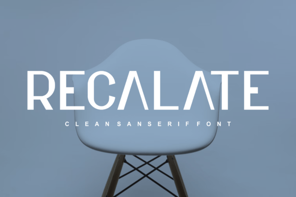 Recalate: The Bold Sans Serif Font for Modern Web Design