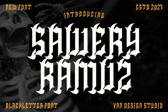 Sawery Ramuz: The Bold Typeface That Transforms Campaign Visuals