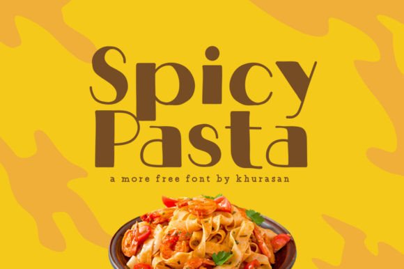 Spicy Pasta: The Display Typeface for Bold Web Design