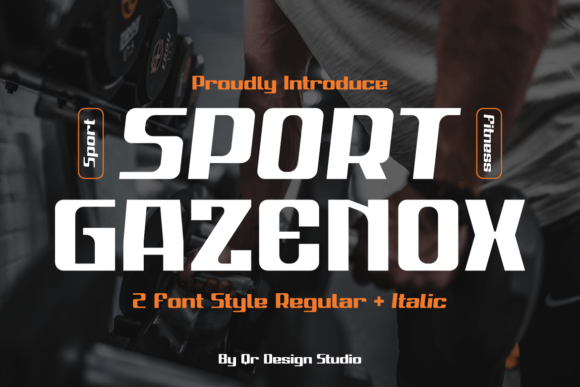 Sport Gazenox: The Bold Sans Serif Typeface for Modern Editorial Design
