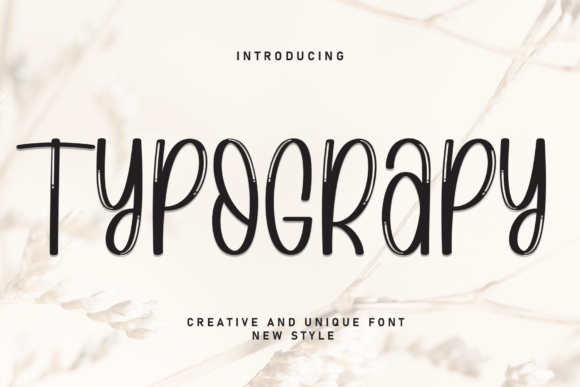 Typograpy: The Friendly Typeface for Modern Editorial Design