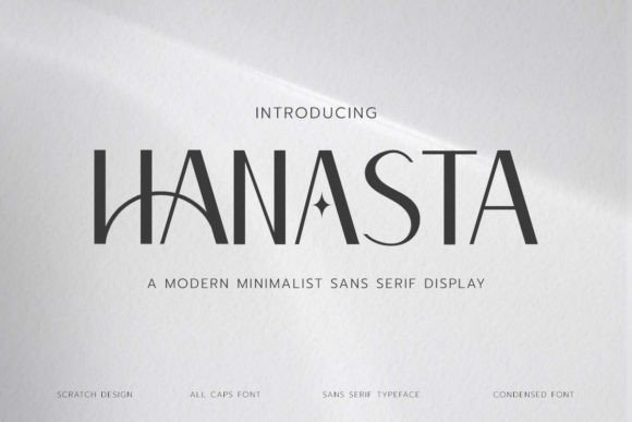 Upgrade Your Brand with Hanasta: The Modern Sans Serif Font for Small Business