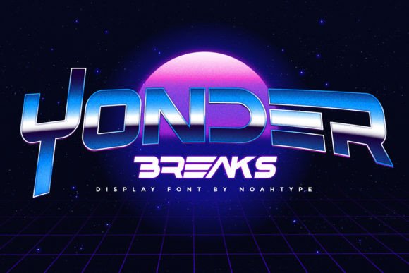 Yonder Breaks: The Futuristic Typeface for Modern Maker Brands